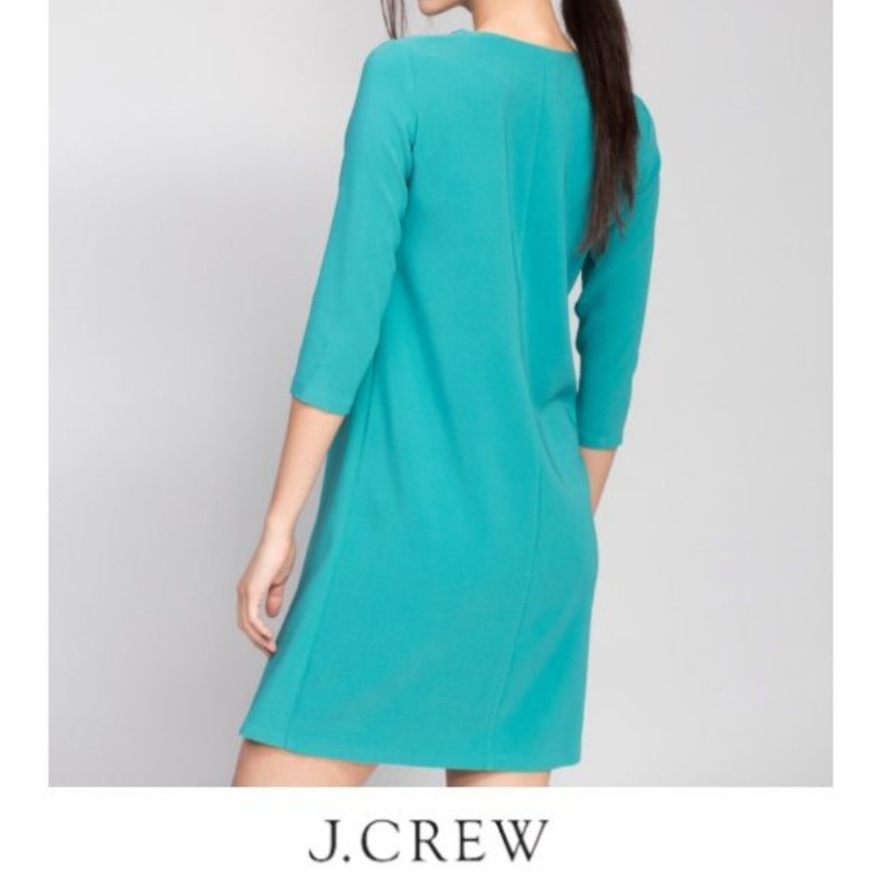 J Crew Mod Jules Wool Shift Dress - Picture 3 of 3